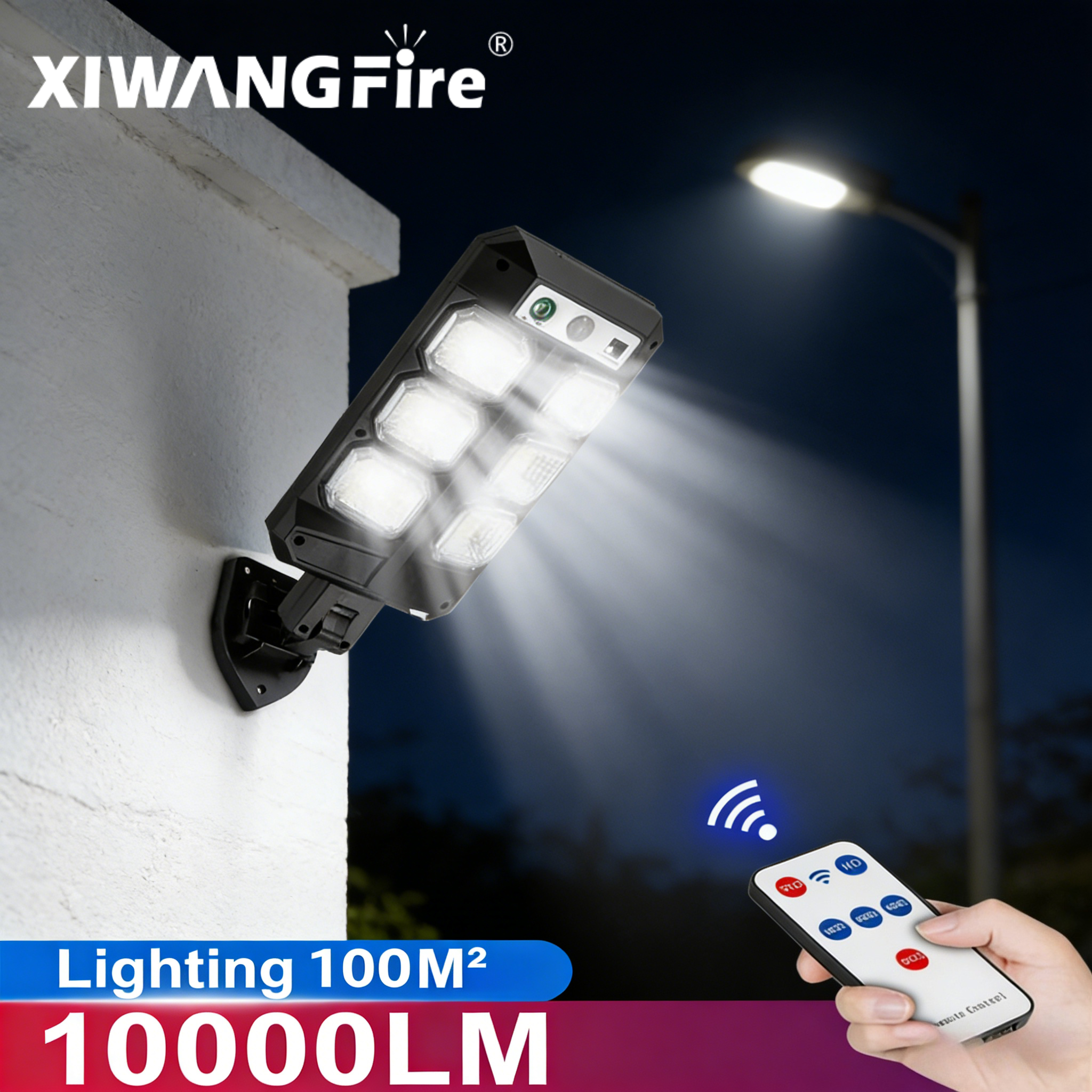 Outdoor Lighting For Garden - Outdoor Solar Street Lights, Waterproof Motion