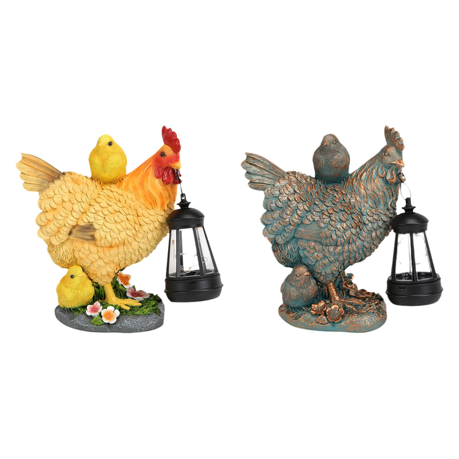 Outdoor Lighting Unique - Garden Hen Statue Solar Light Durability,