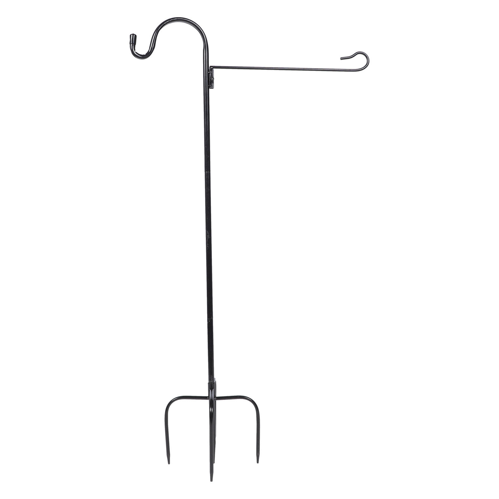 Outdoor Lighting Ground Fixtures - Shepherd Hook Heavy Duty Iron Ground