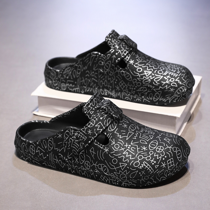 Outdoor Lighting Design - Men Women Sandals Slippers Luxury Texture