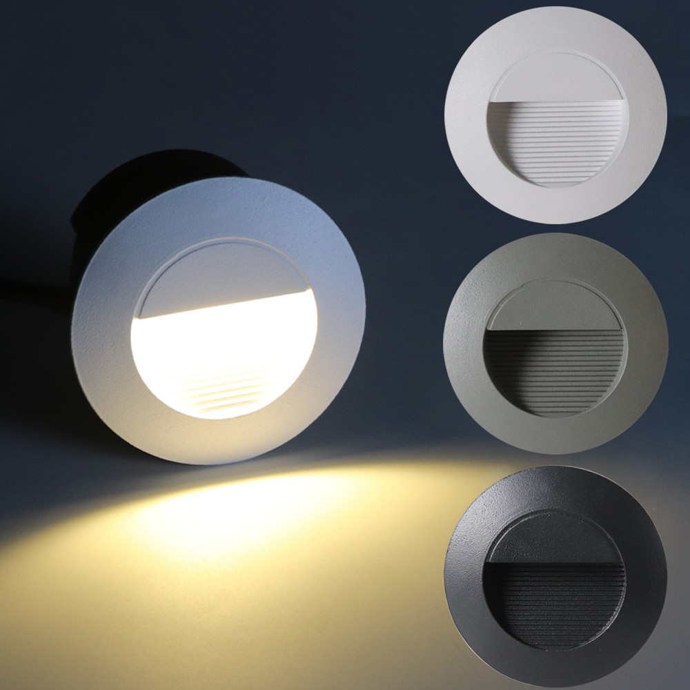 Outdoor Lighting Up And Down - Outdoor Step Lighting 3W LED Embedded