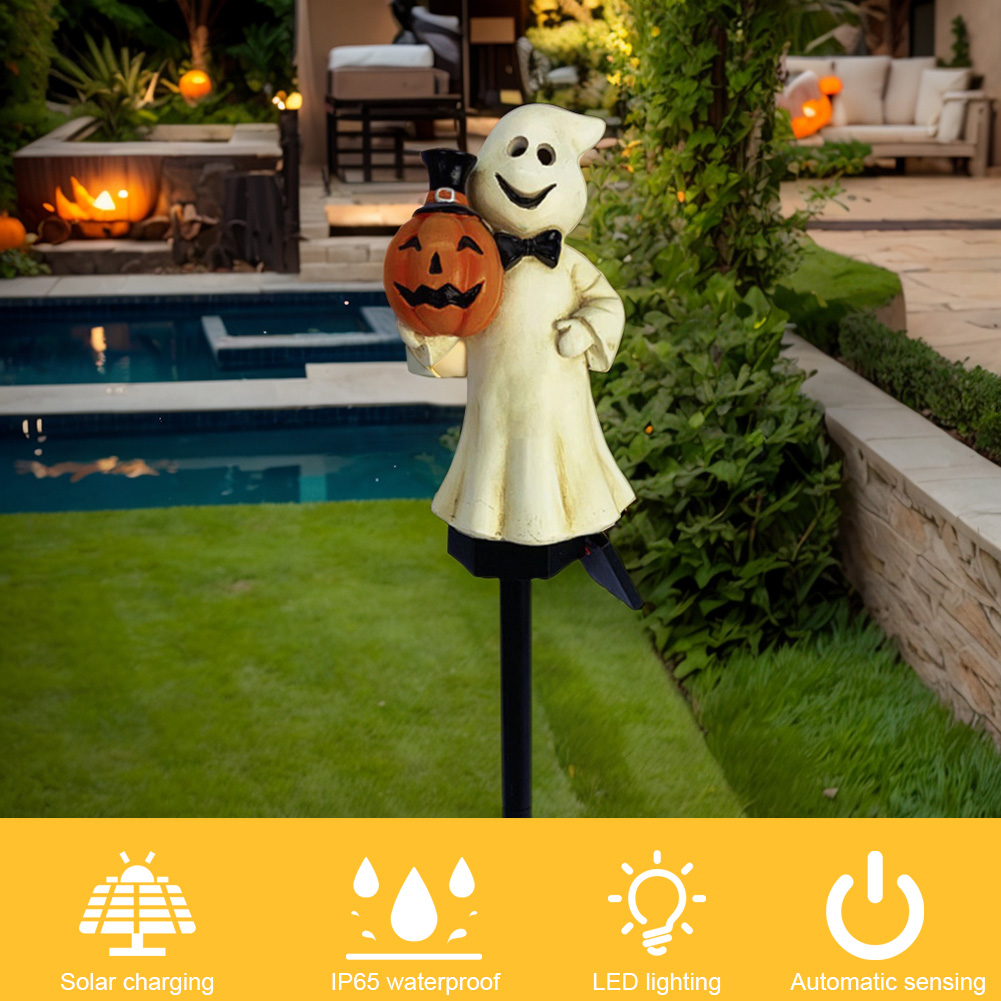 Outdoor Lighting Yard Decoration - Outdoor Halloween Ghosts Pathway Light Waterproof