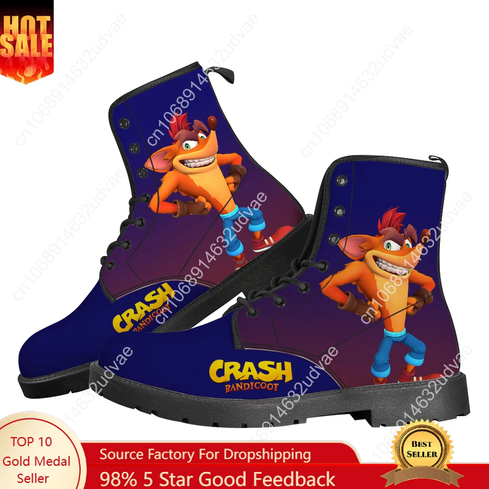 Outdoor Lighting High Quality - Crash Bandicoot Boots Mens Womens Teenager