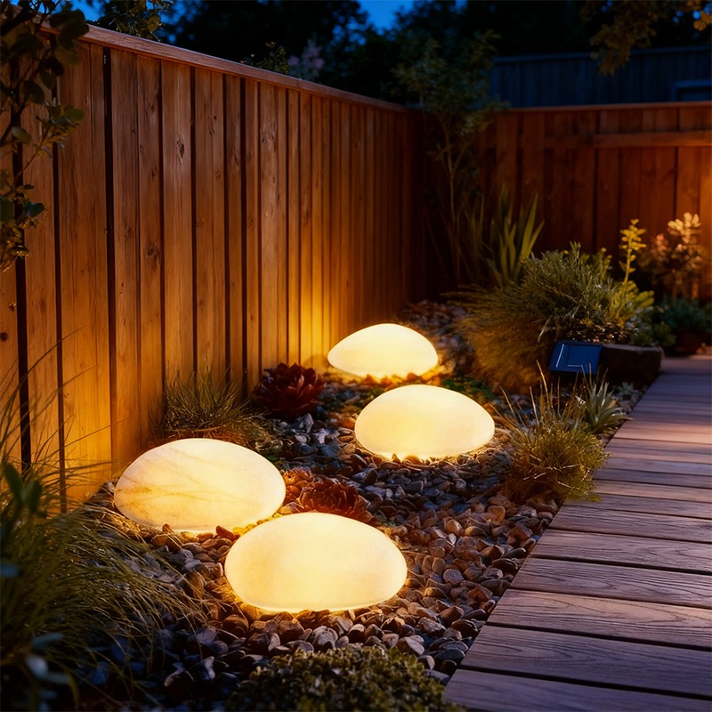 Outdoor Lighting On House - Solar Decorative Lamp Frosted Ground Lamp