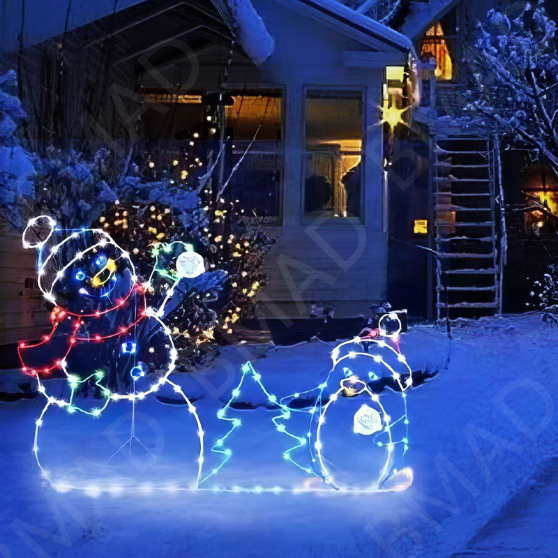 Animated Snowball Light LED Gl - Outdoor Lighting Xmas ulasan dan harga