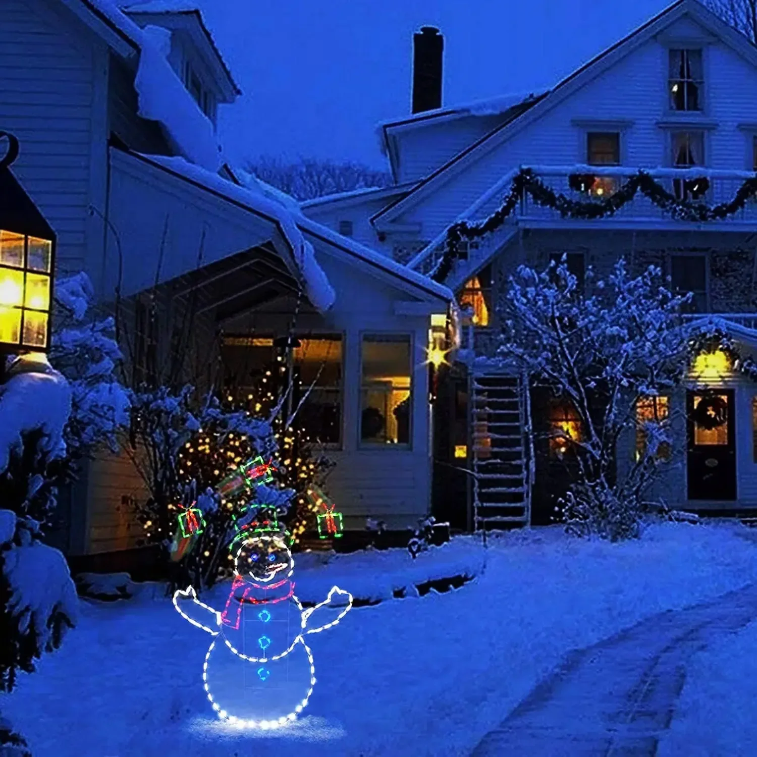 Animated Snowball Light LED Gl - Outdoor Lighting Xmas ulasan dan harga