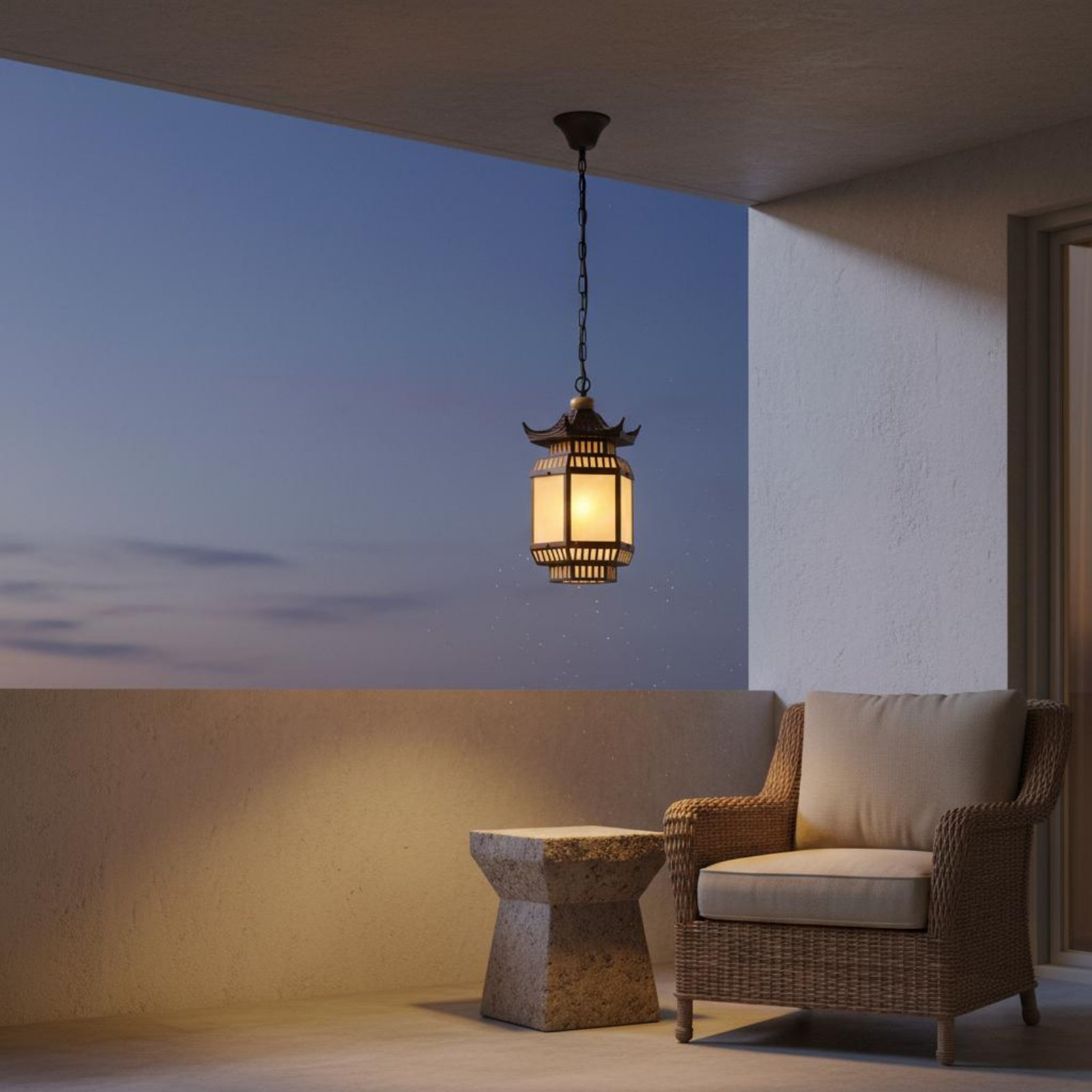 Chinese Design Lantern Lamp De - Outdoor Lighting Design ulasan dan harga