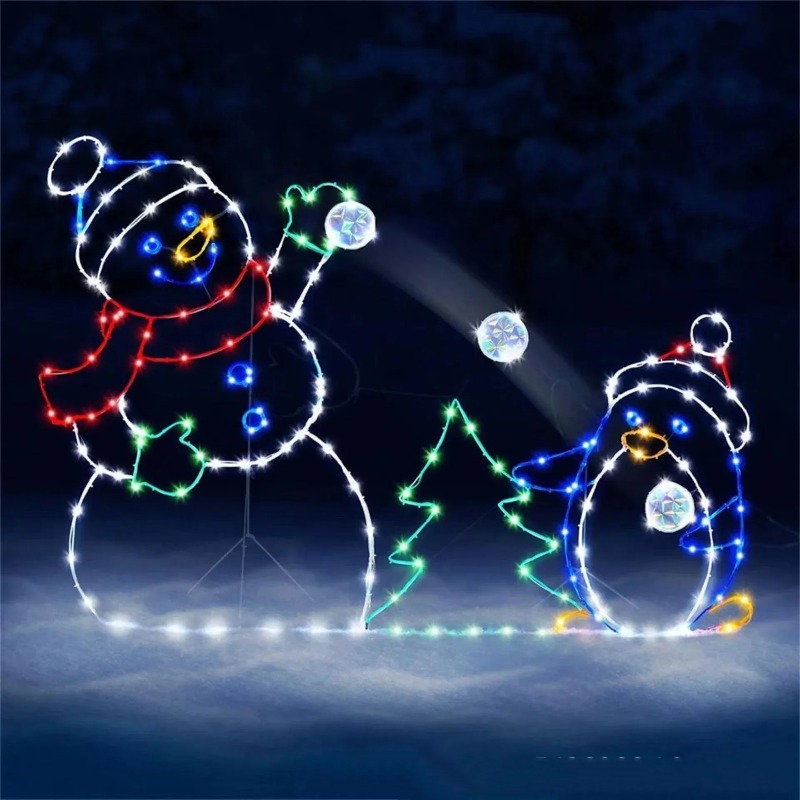 Snowball Light LED Glowing Sno - Outdoor Lighting Yard Ideas ulasan dan harga