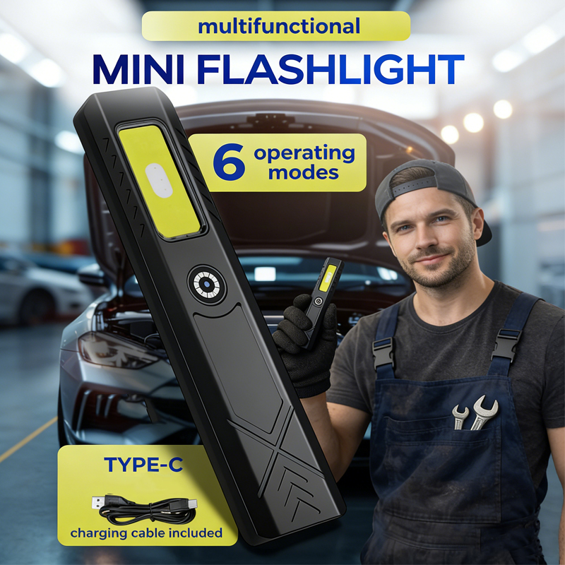LED Keychain Flashlight Rechar - Led Flood Light ulasan dan harga
