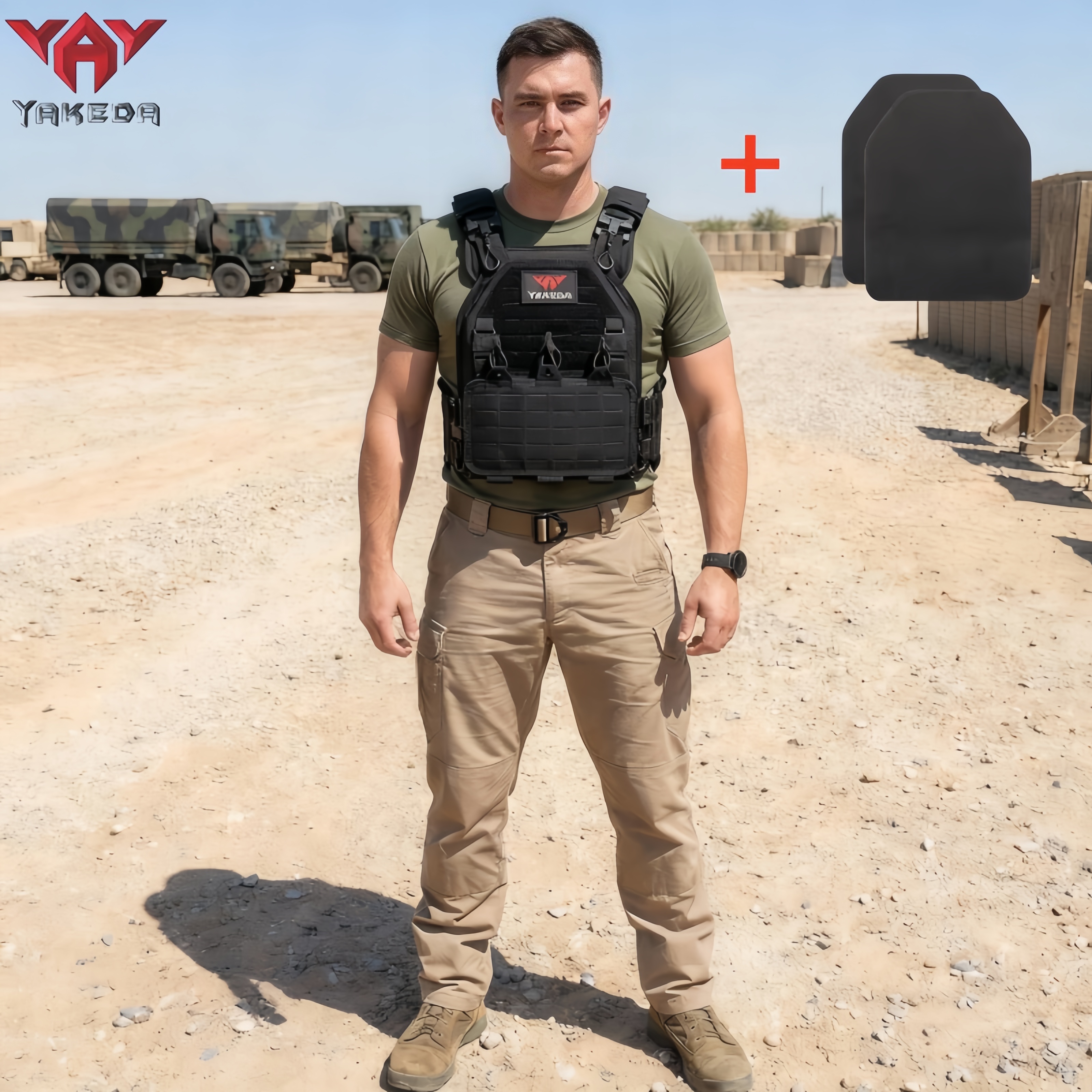 YAKEDA Tactical Vest 6094 Fast - Outdoor Lighting High Quality ulasan dan harga