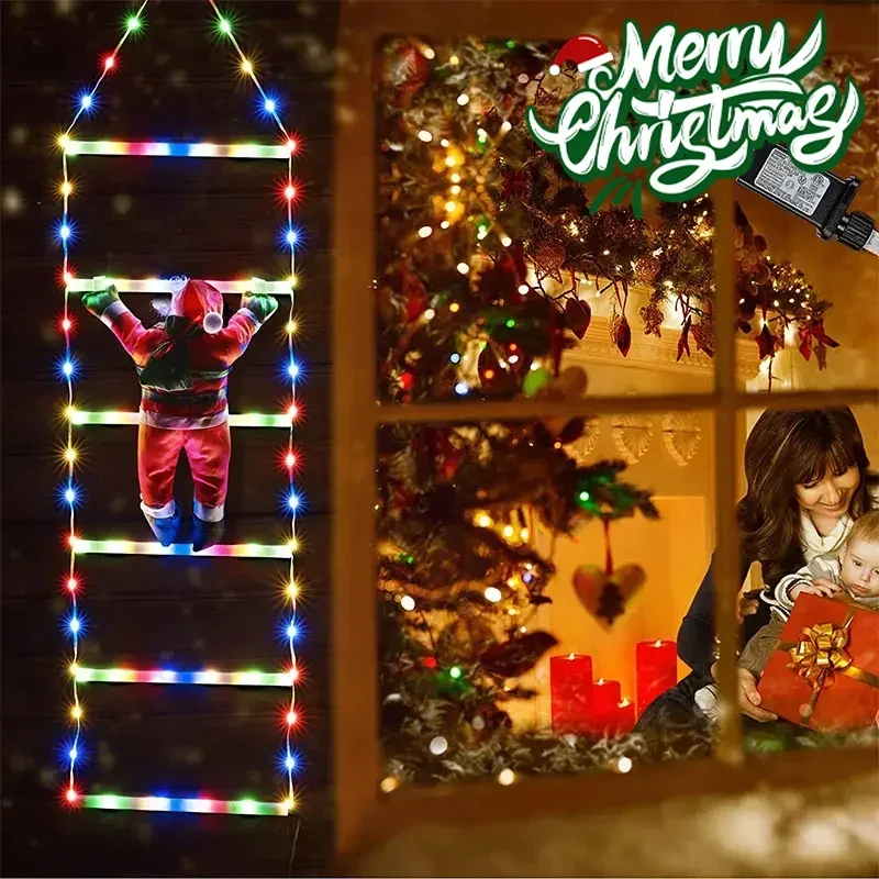 LED Ladder Light for Santa Cla - Outdoor Lighting Xmas ulasan dan harga