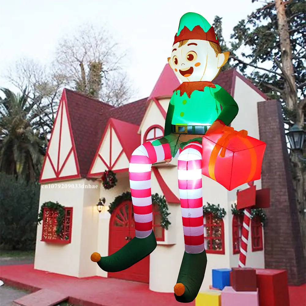 8FT Christmas Inflatable Trim  - Outdoor Lighting Xmas ulasan dan harga