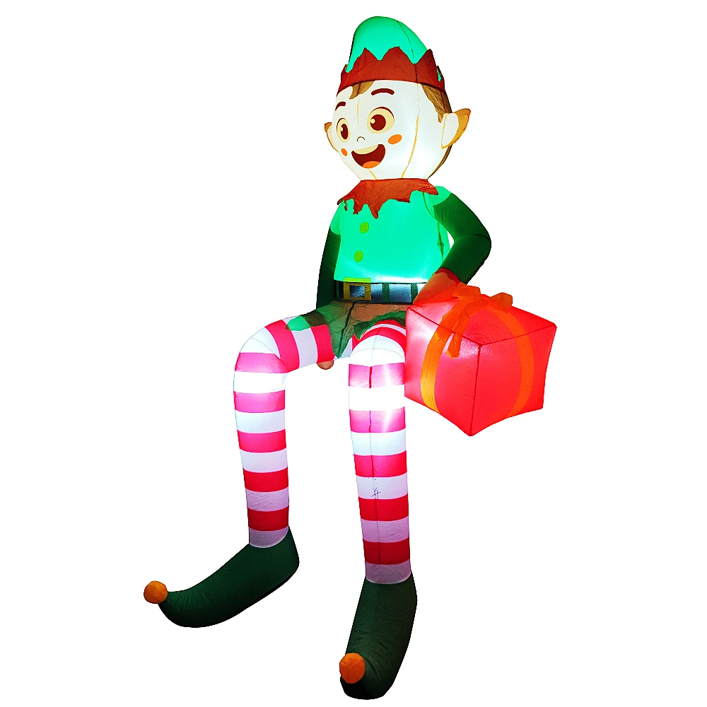 8FT Christmas Inflatable Trim  - Outdoor Lighting Xmas ulasan dan harga