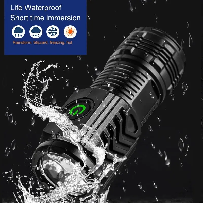 Portable Mini 3 LED Handheld F - Outdoor Lighting Beacon ulasan dan harga