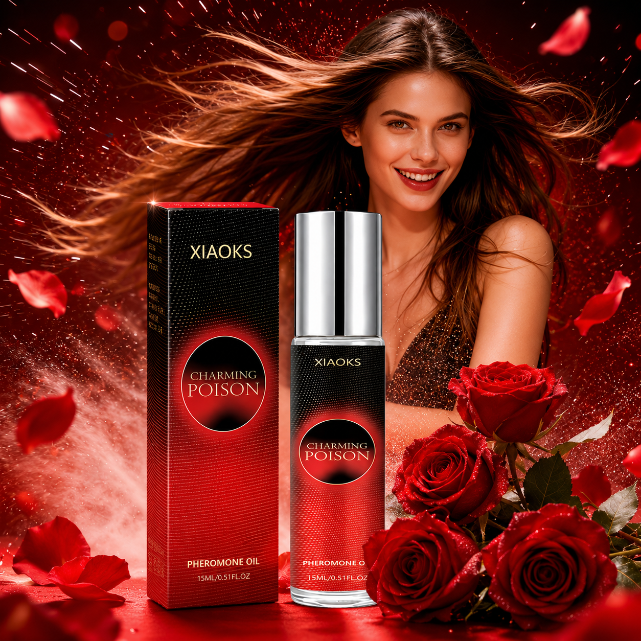 Women's Rose Pheromone Roll-On - Outdoor Lighting Unique ulasan dan harga