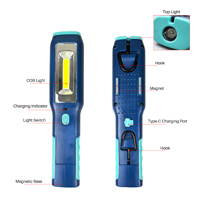 Super Bright Magnetic Work Lig - Led Flood Light ulasan dan harga