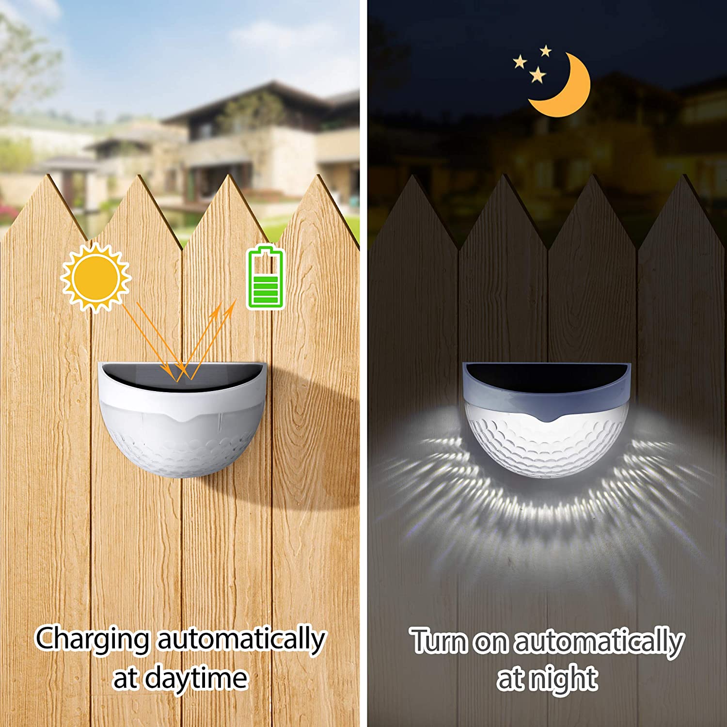 LED Solar Light Outdoor Wall L - Outdoor Lighting Xmas ulasan dan harga