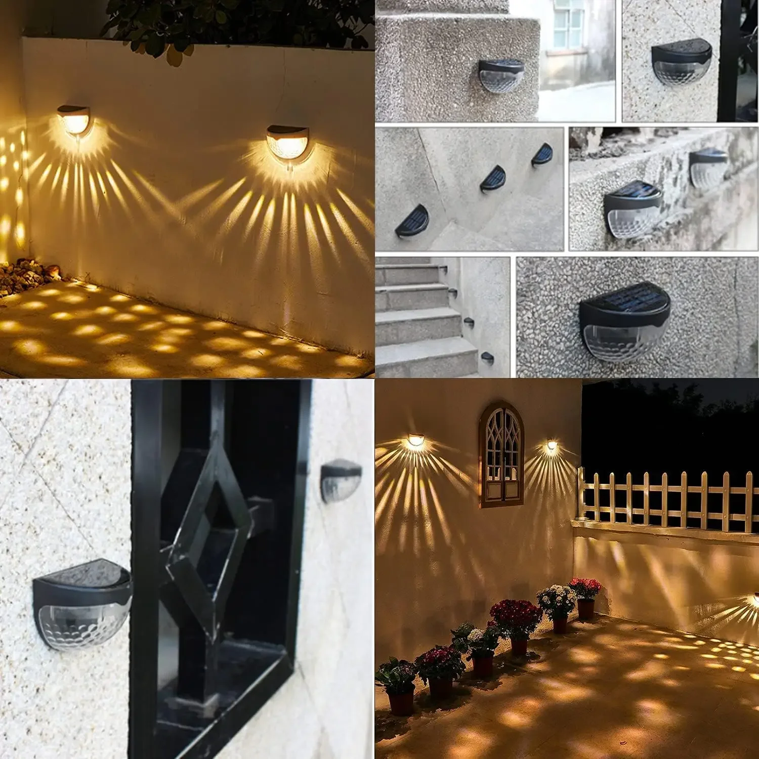LED Solar Light Outdoor Wall L - Outdoor Lighting Xmas ulasan dan harga