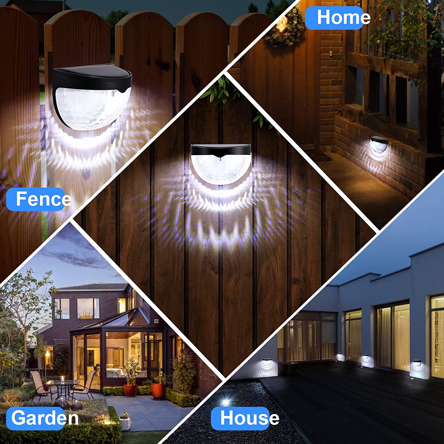 LED Solar Light Outdoor Wall L - Outdoor Lighting Xmas ulasan dan harga