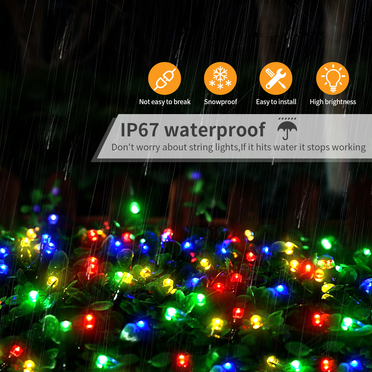 10M 20M 30M 50M 100M 24V Outdo - Outdoor Lighting On House ulasan dan harga