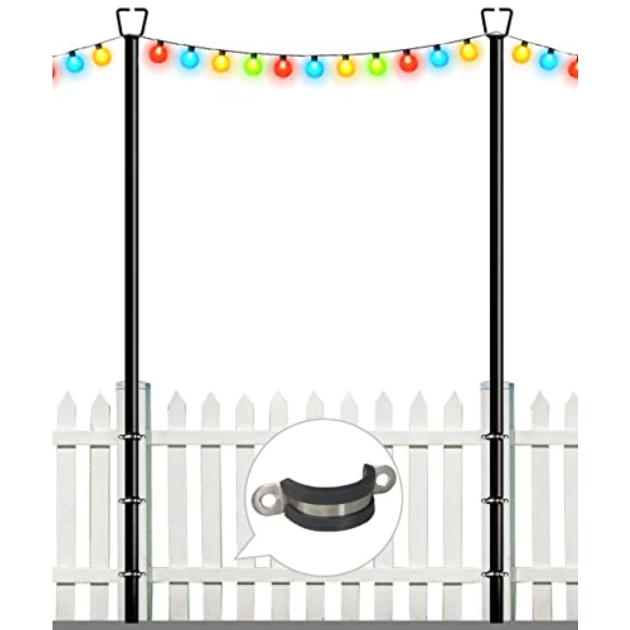 10Feet Deck String Light Poles - String Light Bistro ulasan dan harga