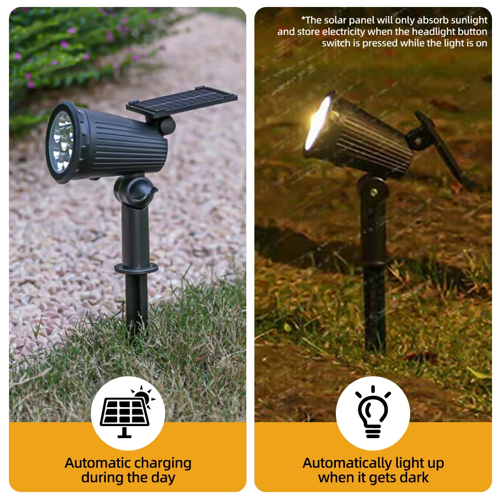 1/2PCS Solar Powered 9LED Lamp - Outdoor Lighting On House ulasan dan harga