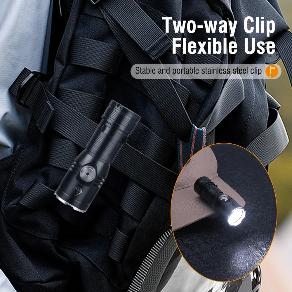 BORUiT ET15 EDC Flashlight Ult - Outdoor Lighting Replacement Bulbs ulasan dan harga