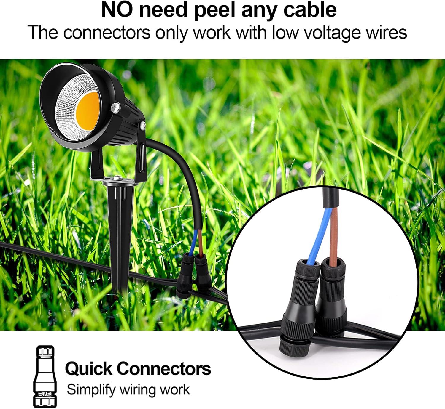10W LED Landscape Lights with  - Outdoor Lighting For Garden ulasan dan harga