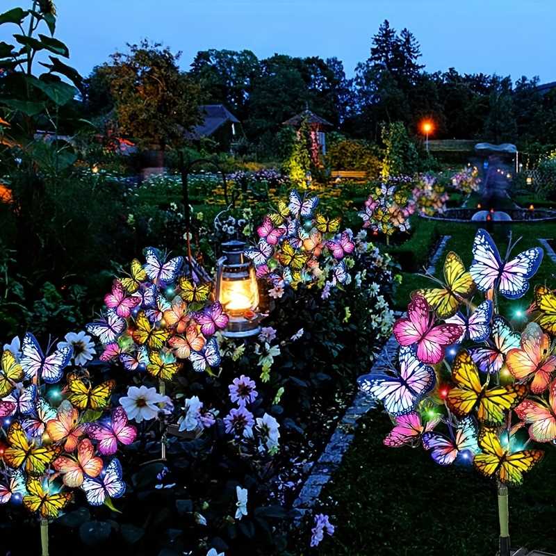 Solar LED Butterfly Garden Lig - Outdoor Lighting Xmas ulasan dan harga