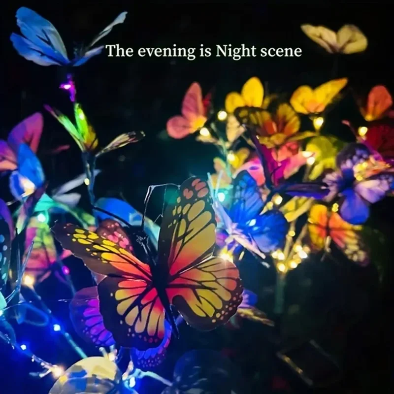 Solar LED Butterfly Garden Lig - Outdoor Lighting Xmas ulasan dan harga