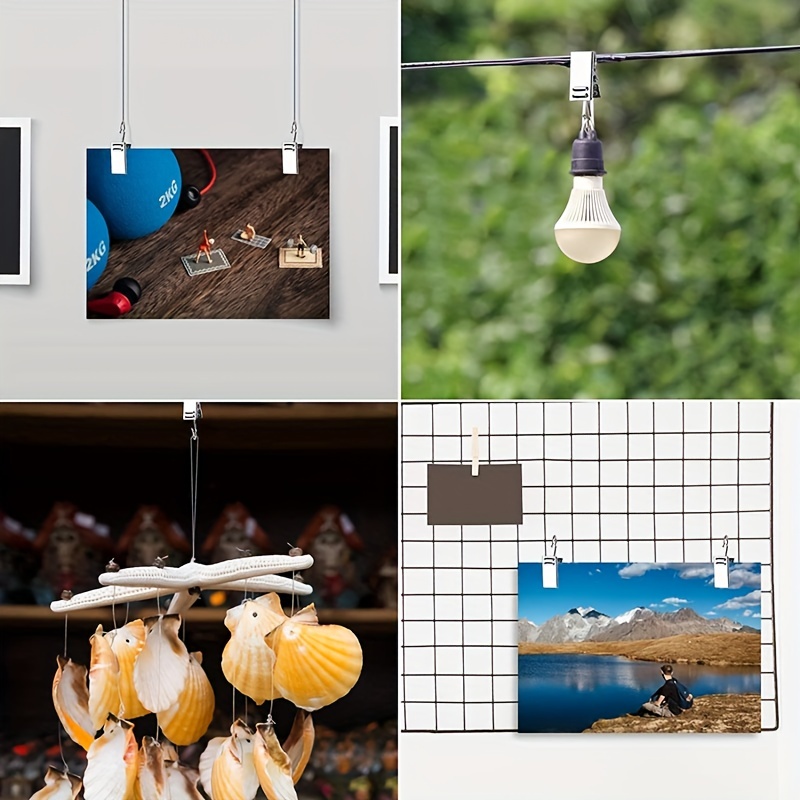 30pcs Metal String Light Clips - Outdoor Lighting Xmas ulasan dan harga