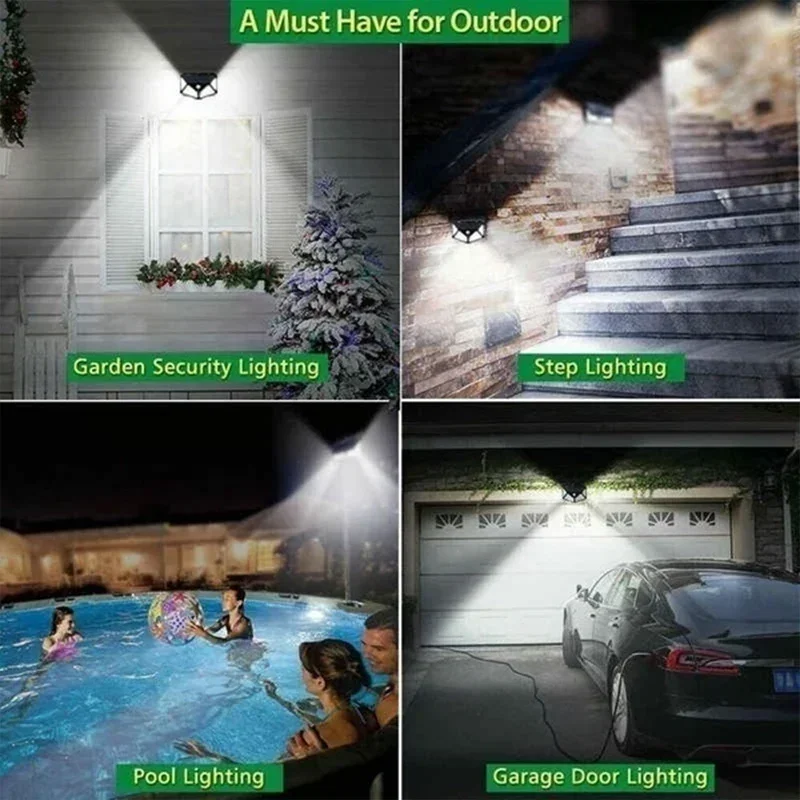 1/2/4PCS Motion Sensor Solar L - Xl Outdoor Lighting ulasan dan harga