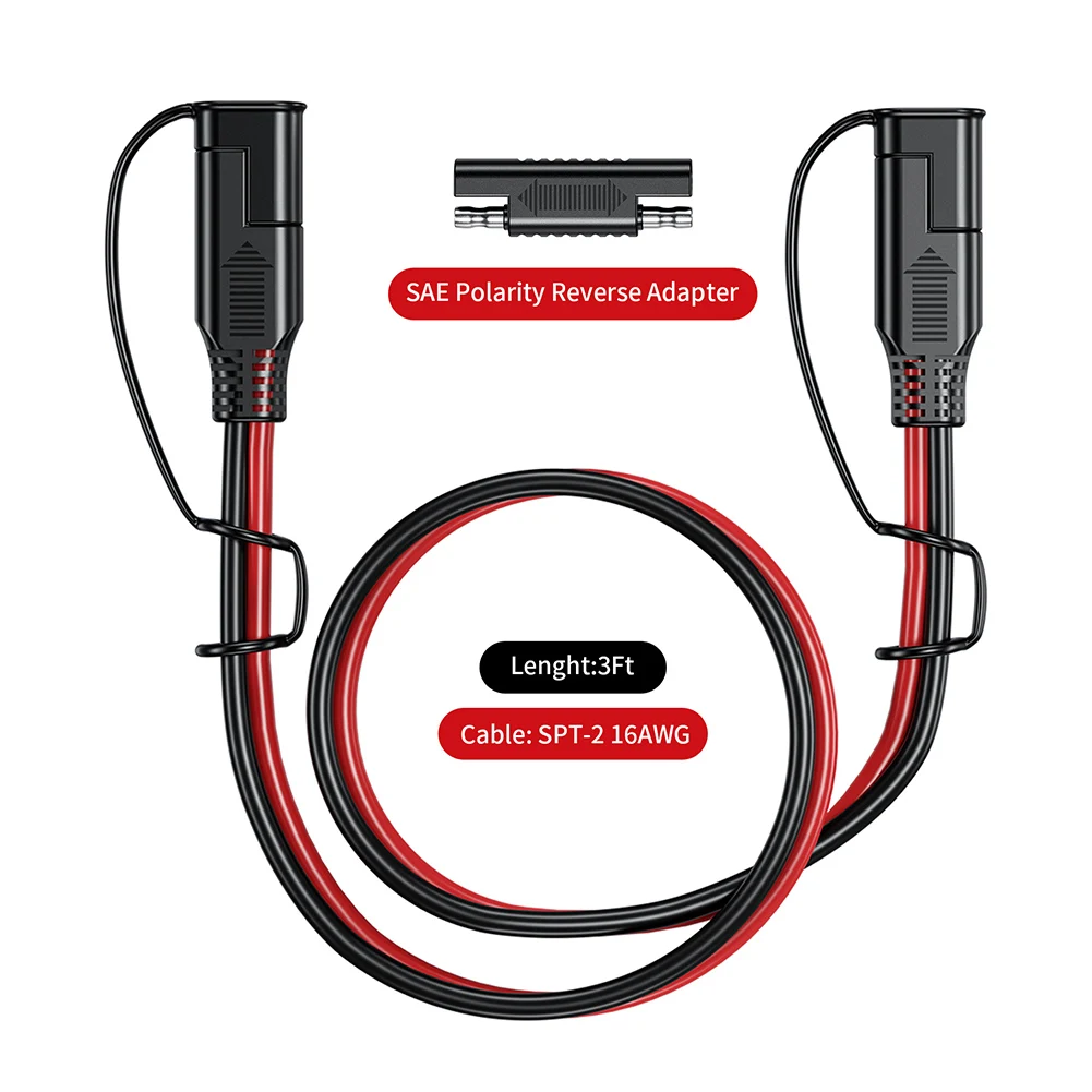 1/4/6/8M SAE to SAE 12V-36V Po - Outdoor Lighting Extension Cable ulasan dan harga