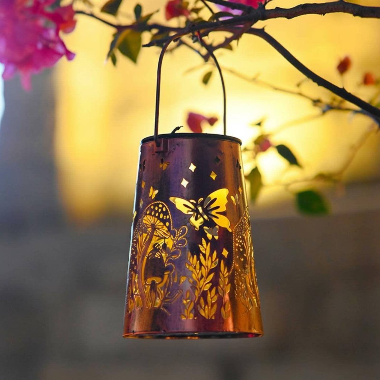 Floral Garden Lantern Pattern  - Outdoor Lighting Design ulasan dan harga