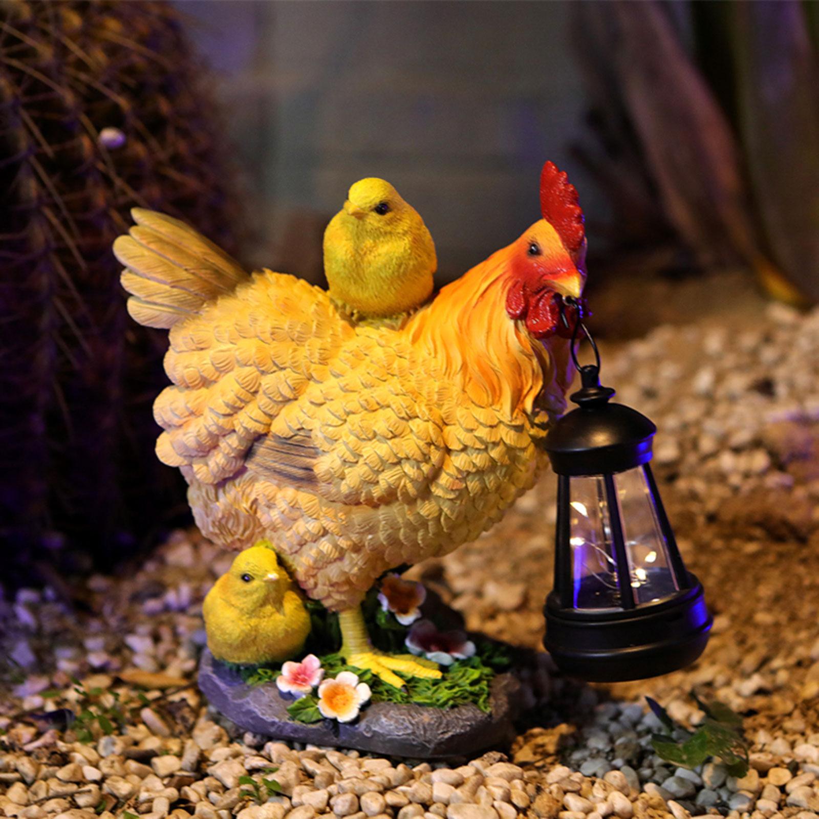 Garden Hen Statue Solar Light  - Outdoor Lighting Unique ulasan dan harga