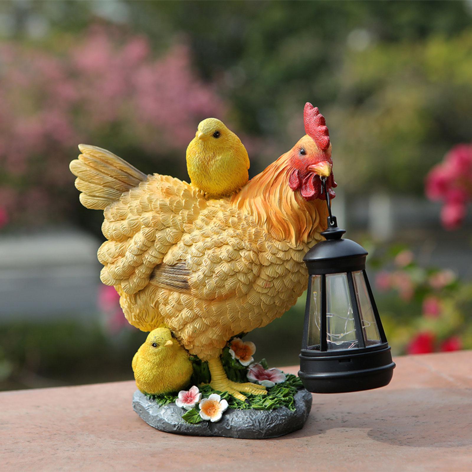 Garden Hen Statue Solar Light  - Outdoor Lighting Unique ulasan dan harga
