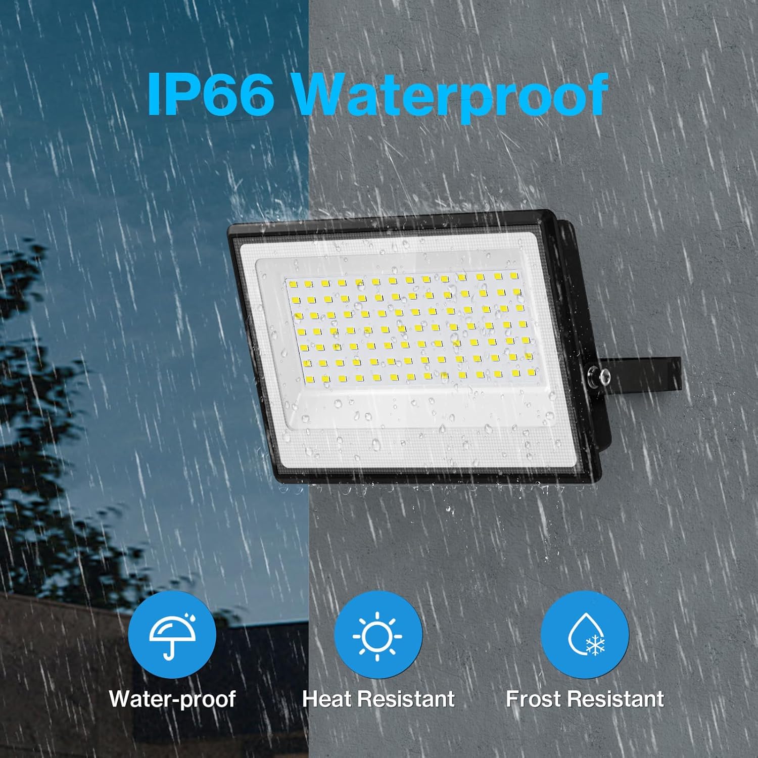 130W LED Flood Light, 13000lm  - Led Flood Light ulasan dan harga