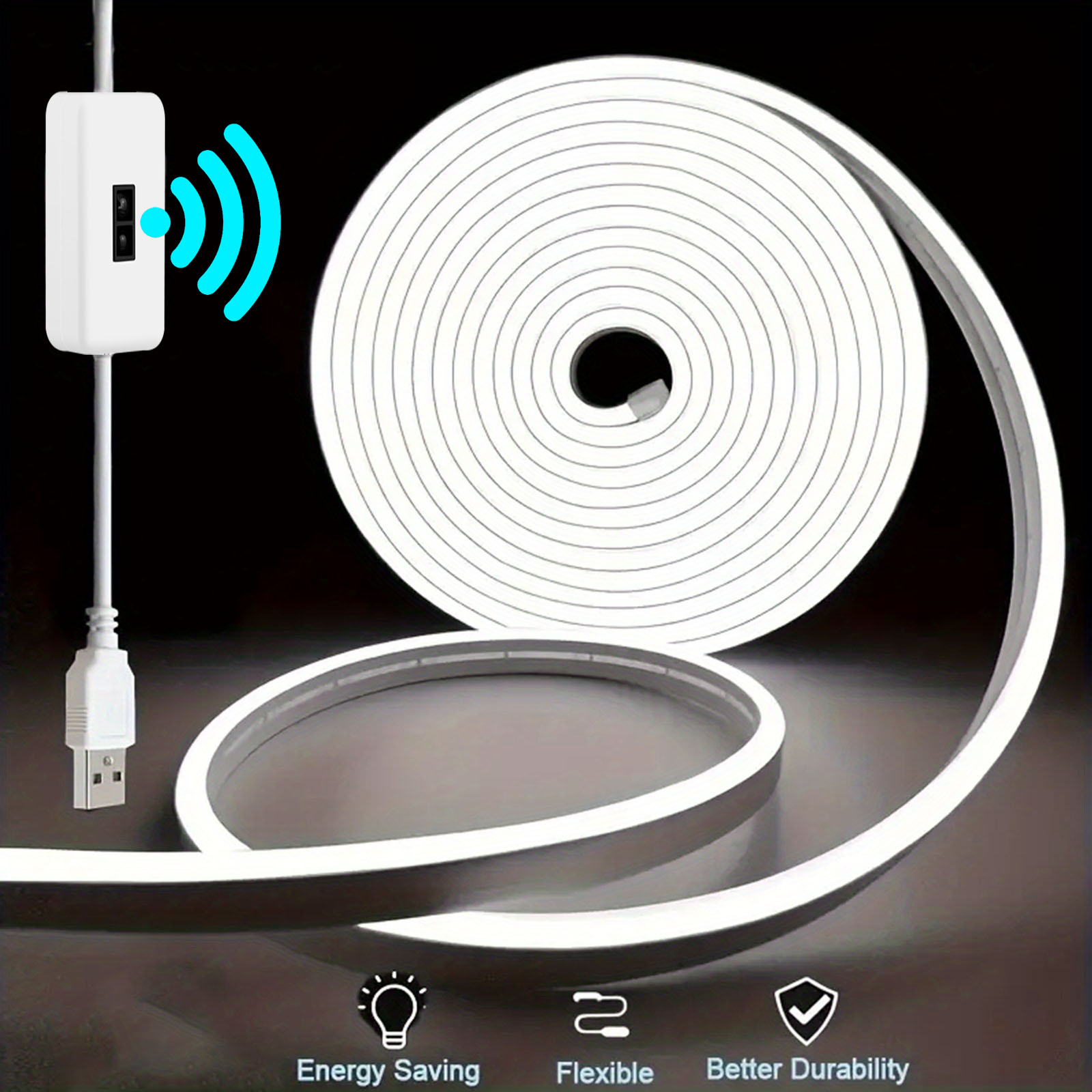 Motion Sensor Neon LED Light S - Outdoor Lighting On House ulasan dan harga