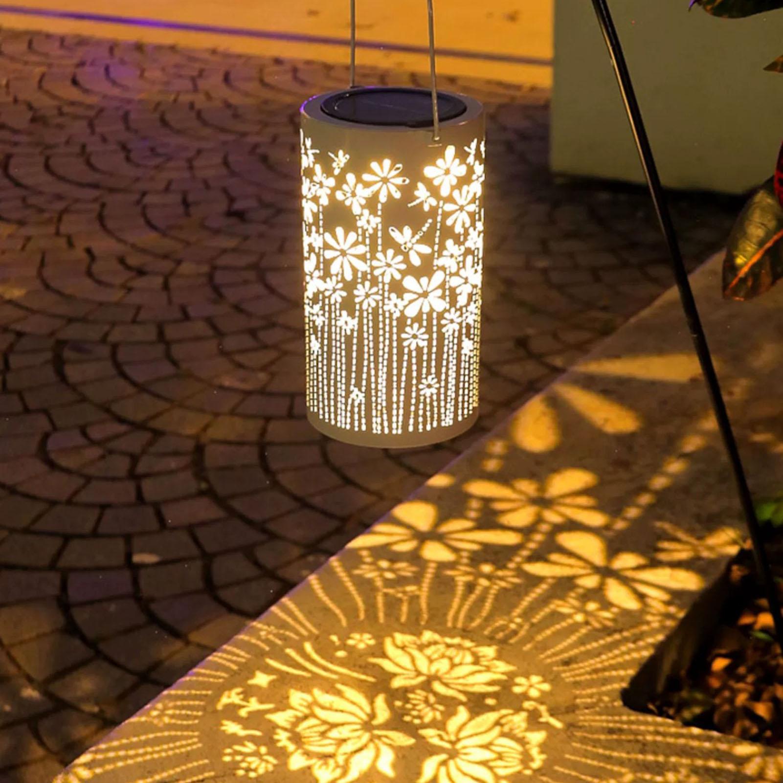 Solar Hangings Lantern Waterpr - Outdoor Lighting Yard Decoration ulasan dan harga