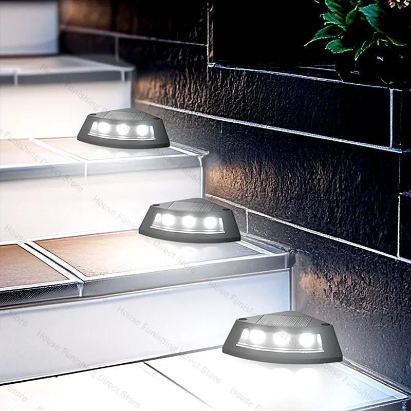 Solar Powered Step Lights Outd - Outdoor Lighting On House ulasan dan harga