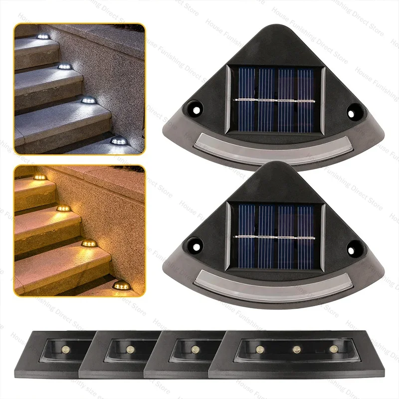 Solar Powered Step Lights Outd - Outdoor Lighting On House ulasan dan harga