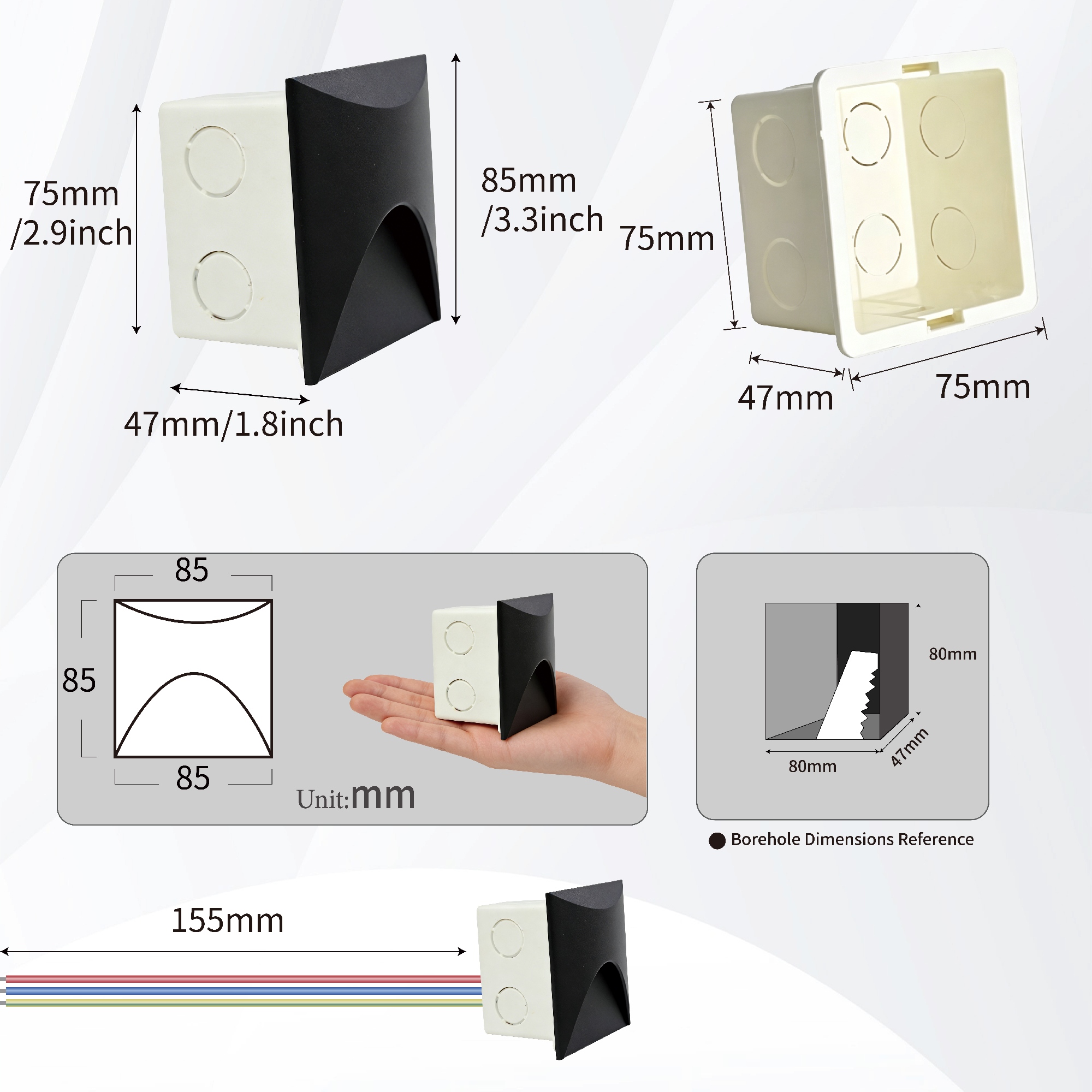 Led Stair Light Step Lights 3W - Xl Outdoor Lighting ulasan dan harga