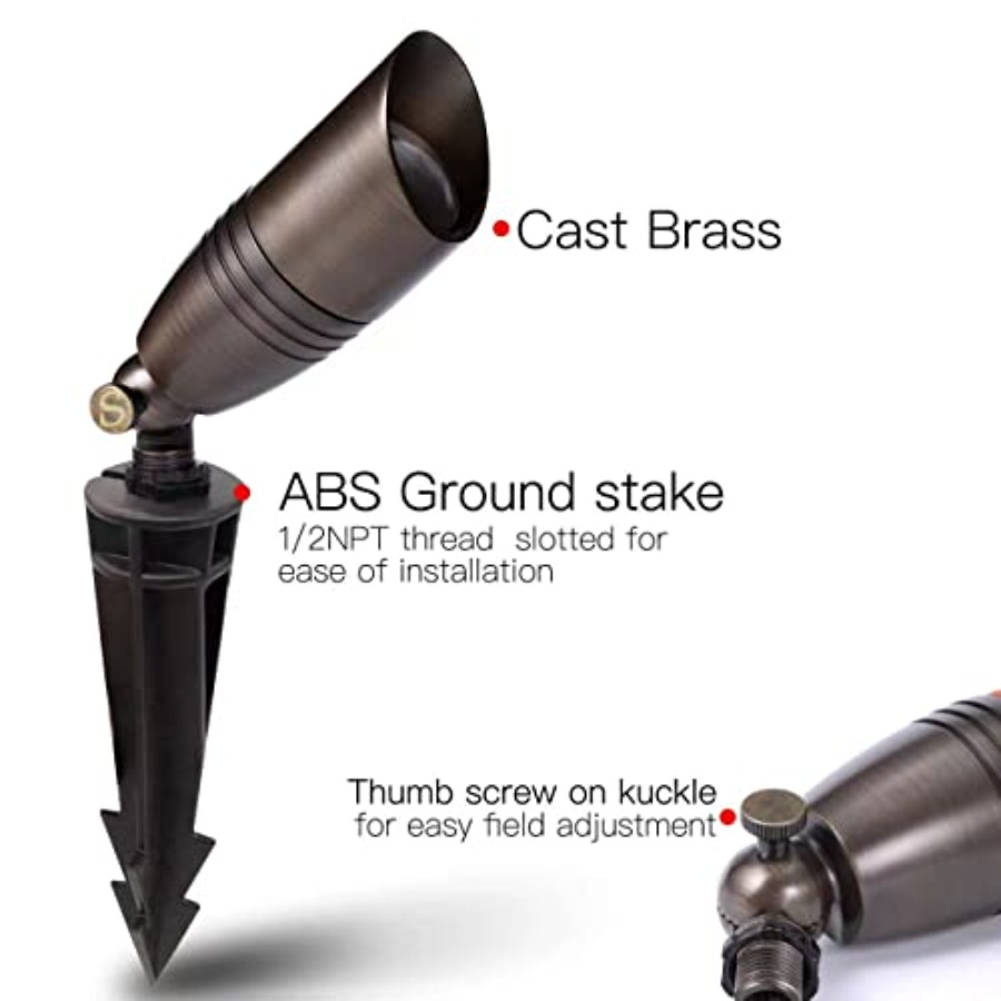 12V Low Voltage Landscape Spot - Outdoor Lighting Ground Fixtures ulasan dan harga