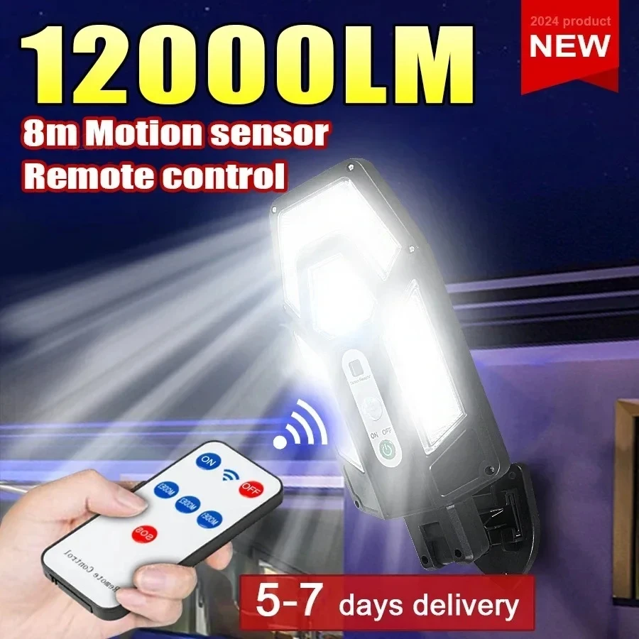 12000LM Powerful Solar Wall La - Outdoor Lighting On House ulasan dan harga