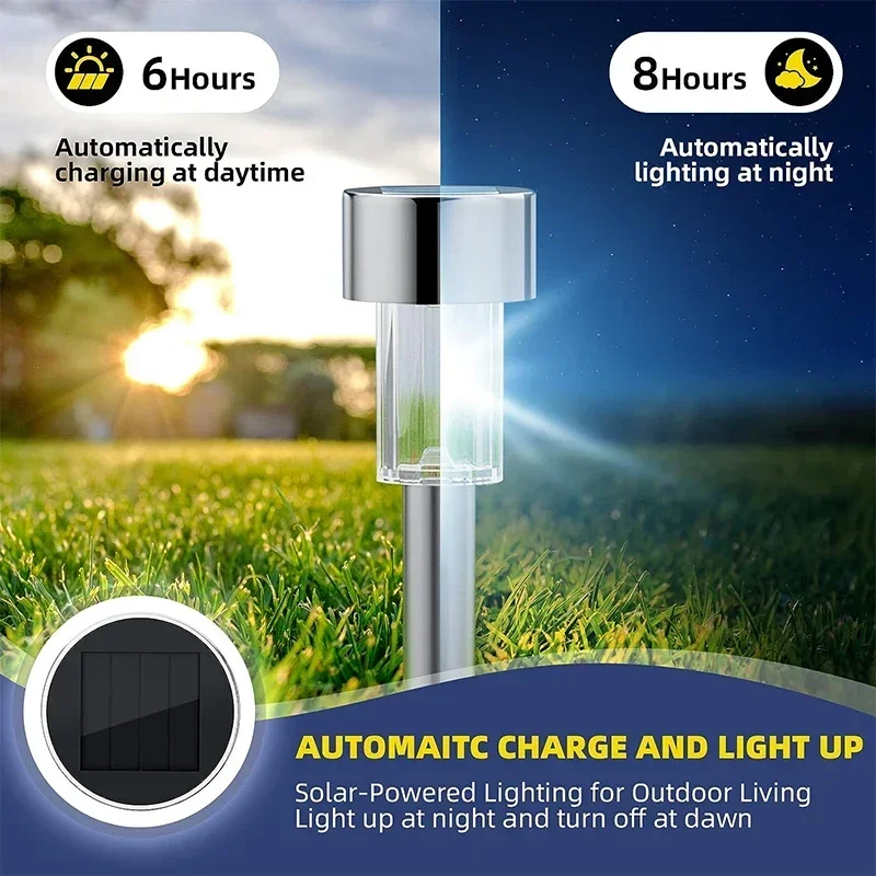 Solar Outdoor Lights Garden La - Outdoor Lighting Yard Decoration ulasan dan harga