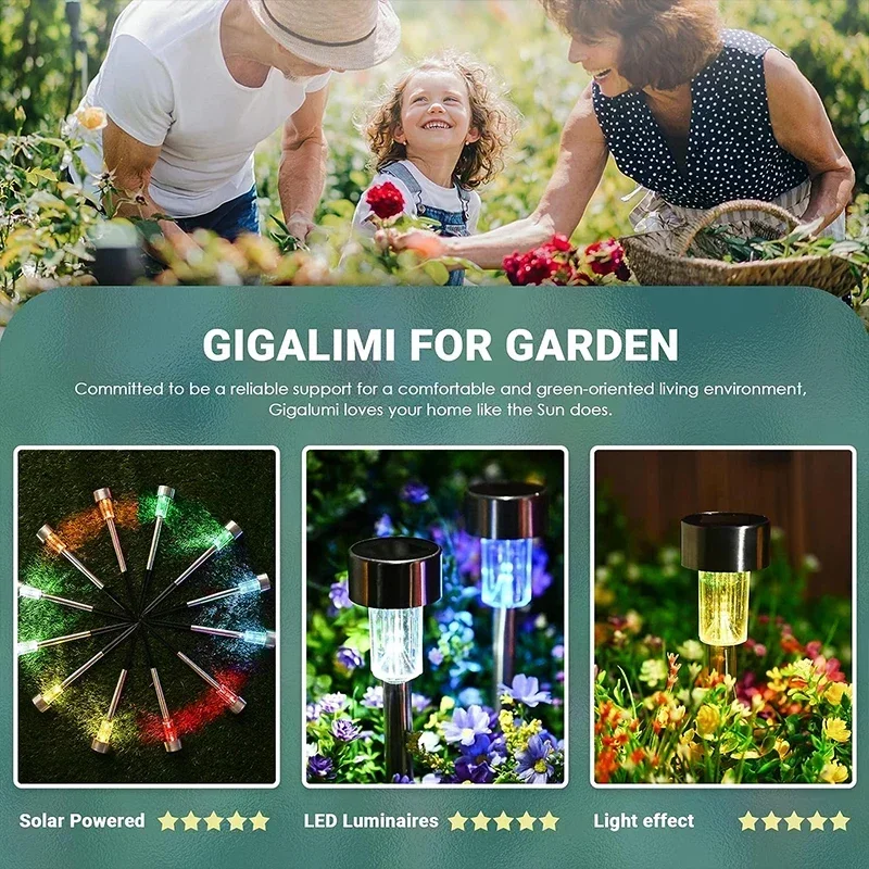 Solar Outdoor Lights Garden La - Outdoor Lighting Yard Decoration ulasan dan harga