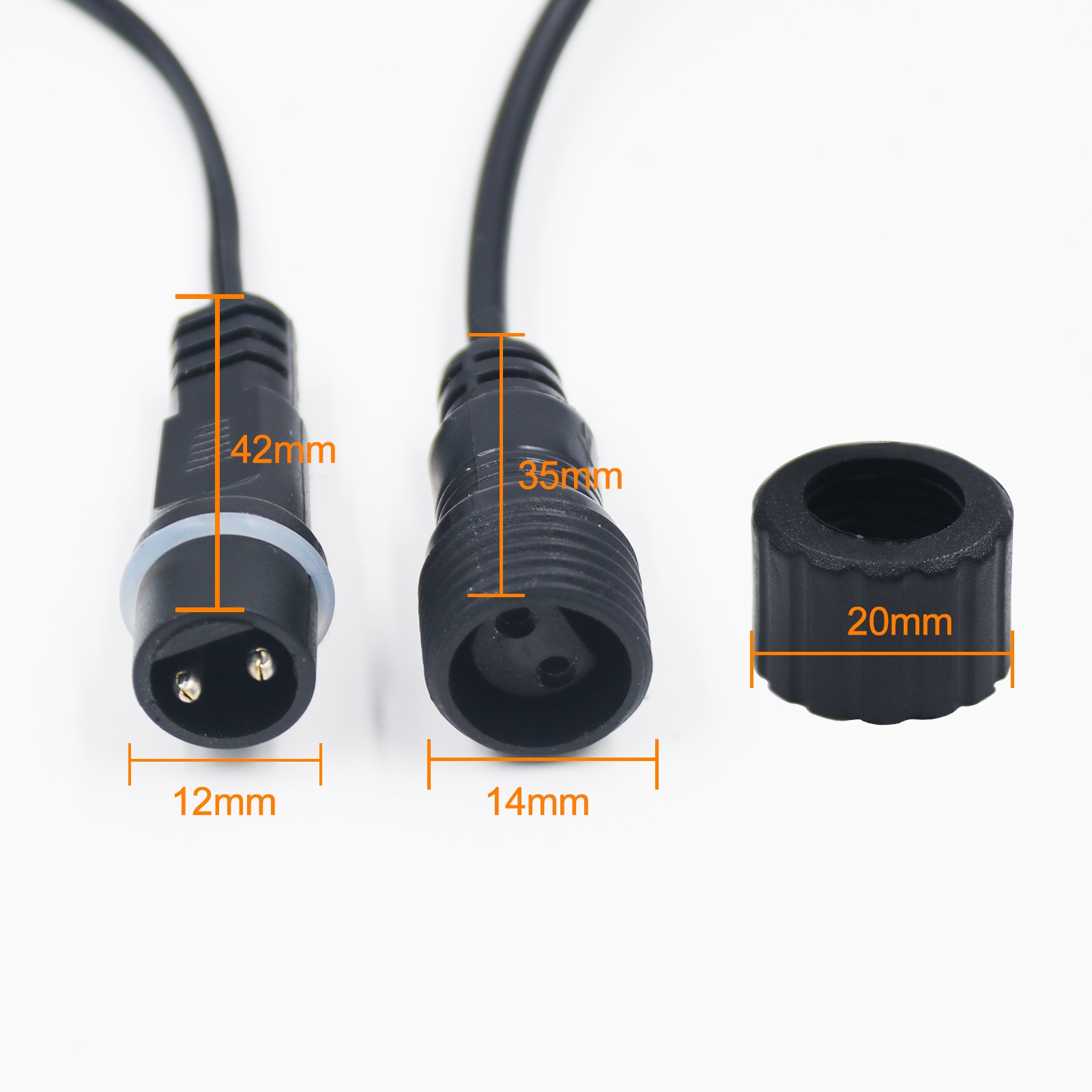 3M Extension Cable for Solar P - Outdoor Lighting Extension Cable ulasan dan harga