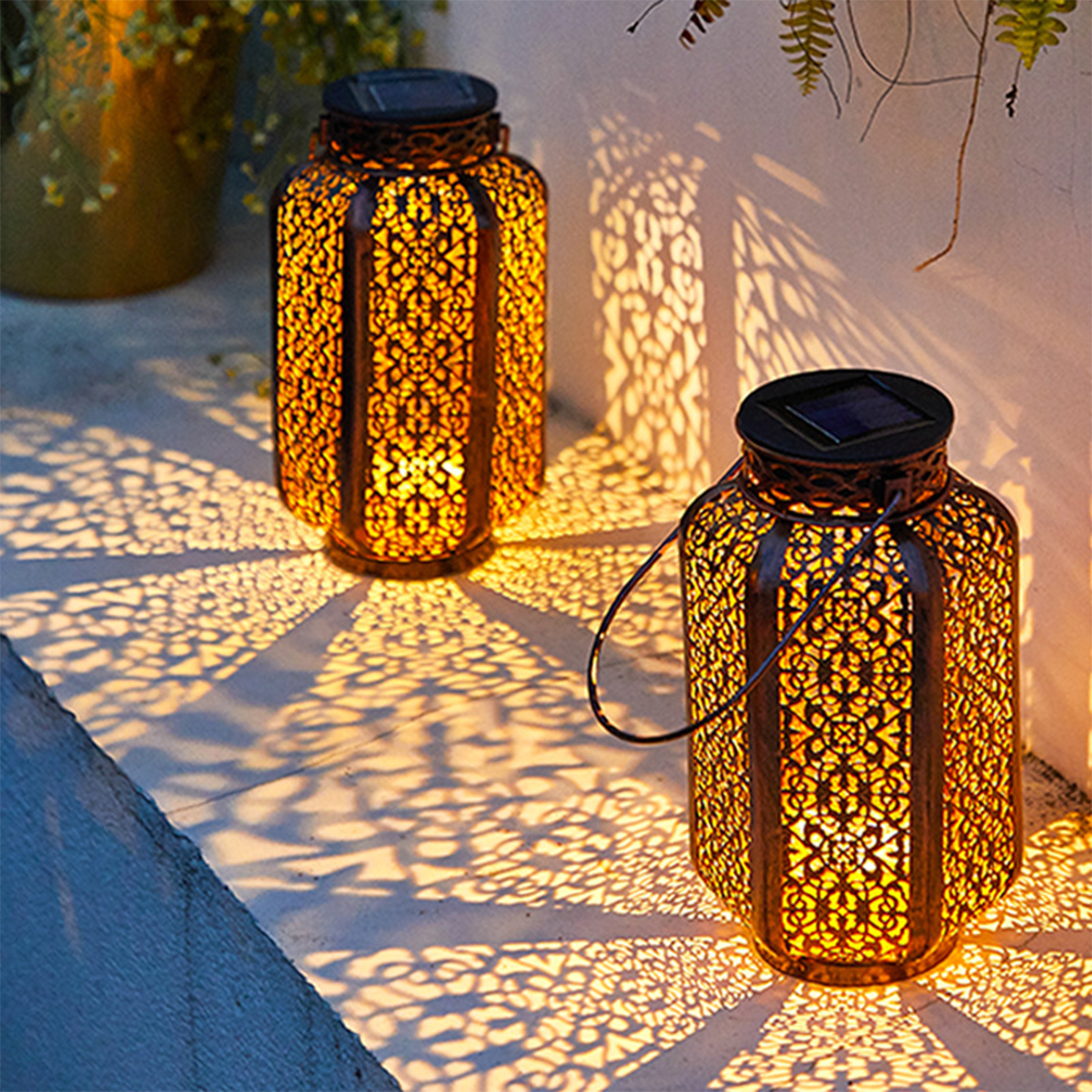 Solar Lanterns Outdoor Waterpr - Outdoor Lighting Yard Decoration ulasan dan harga