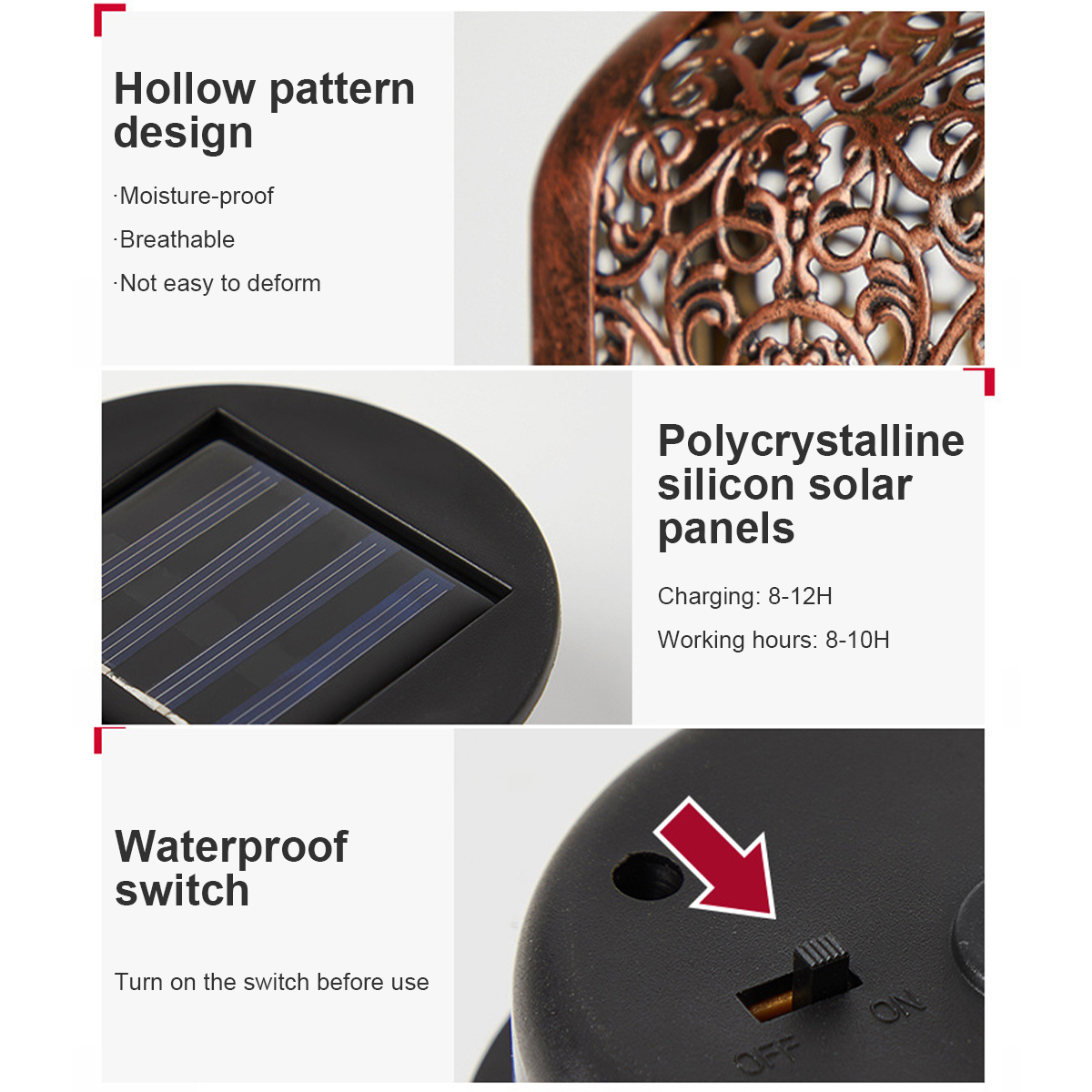 Solar Lanterns Outdoor Waterpr - Outdoor Lighting Yard Decoration ulasan dan harga