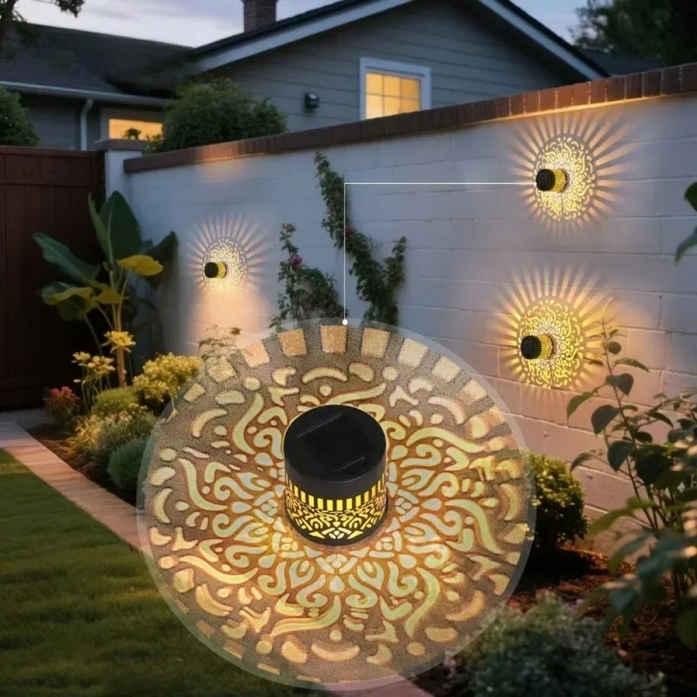 Solar Sensor Outdoor Light Wat - Outdoor Lighting Yard Decoration ulasan dan harga